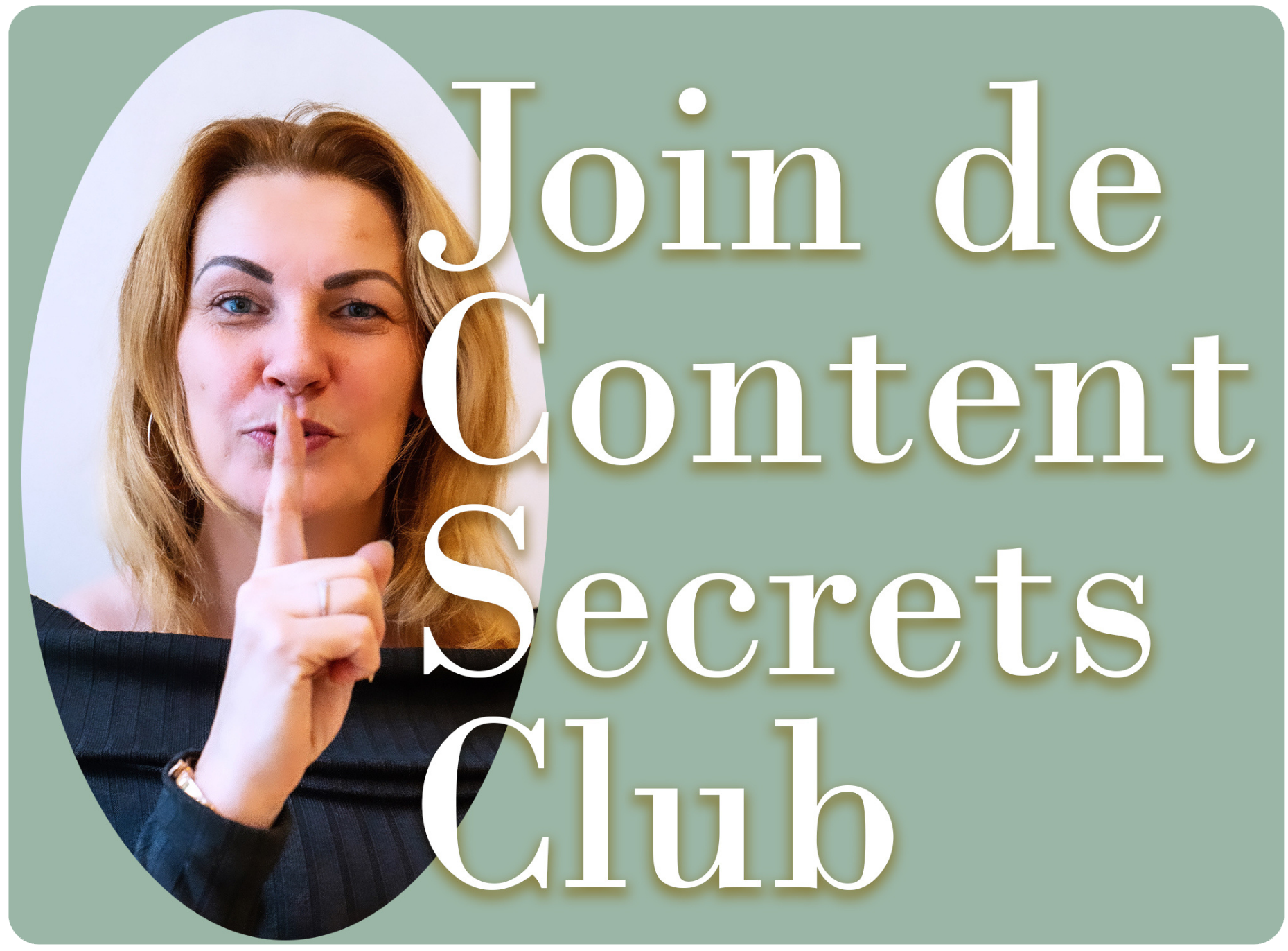 Sluit je aan bij de Content Secrets Club
